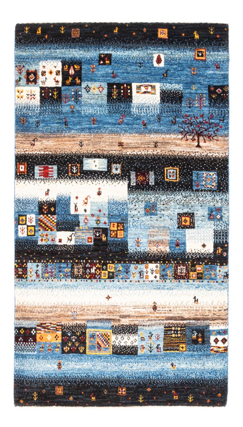 Gabbeh Teppich - Loribaft Perser - Royal - 141 x 87 cm - mehrfarbig