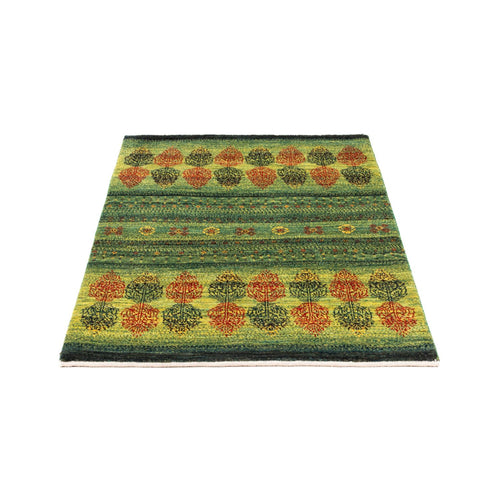 Gabbeh Teppich - Loribaft Perser - Royal - 138 x 87 cm - mehrfarbig