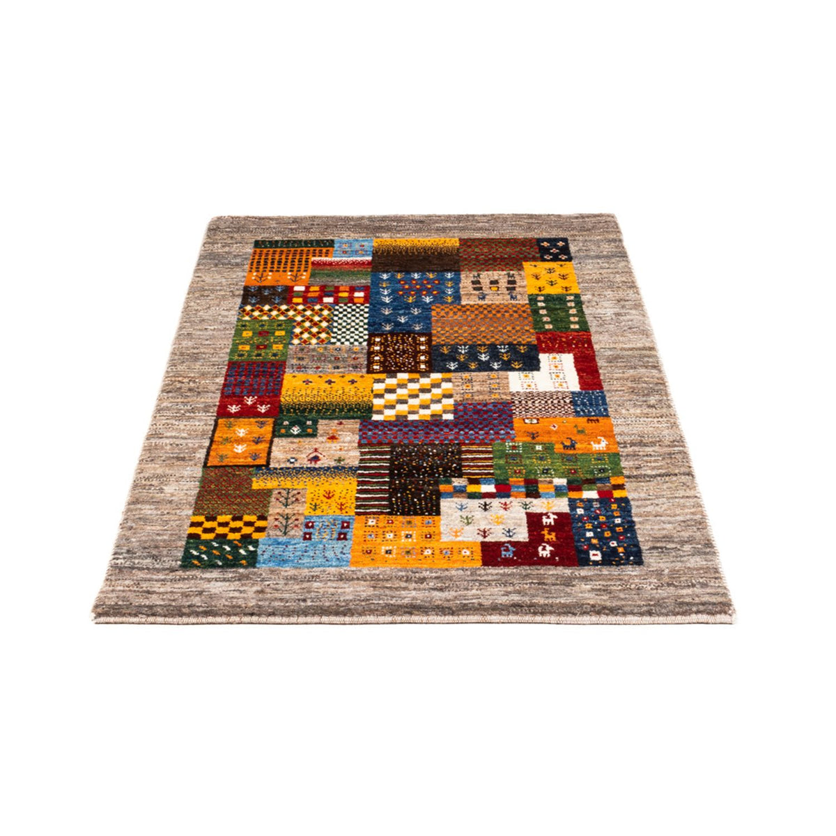 Gabbeh Teppich - Loribaft Perser - Royal - 138 x 84 cm - mehrfarbig