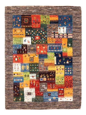 Gabbeh Teppich - Loribaft Perser - Royal - 106 x 81 cm - mehrfarbig