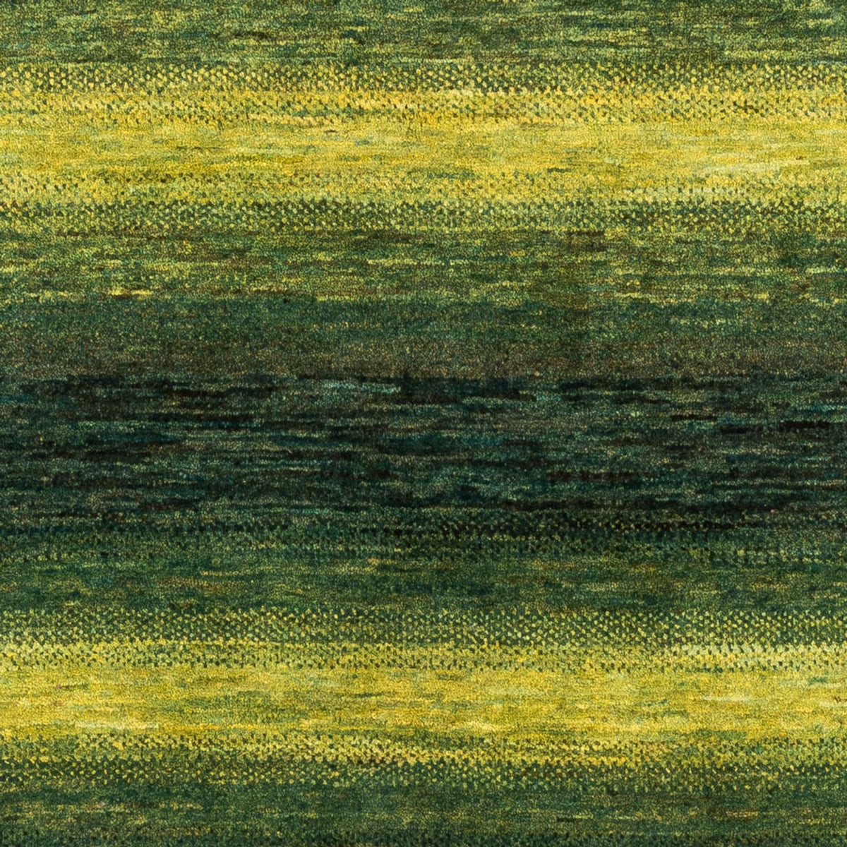 Gabbeh Teppich - Loribaft Perser - Royal - 196 x 165 cm - grün
