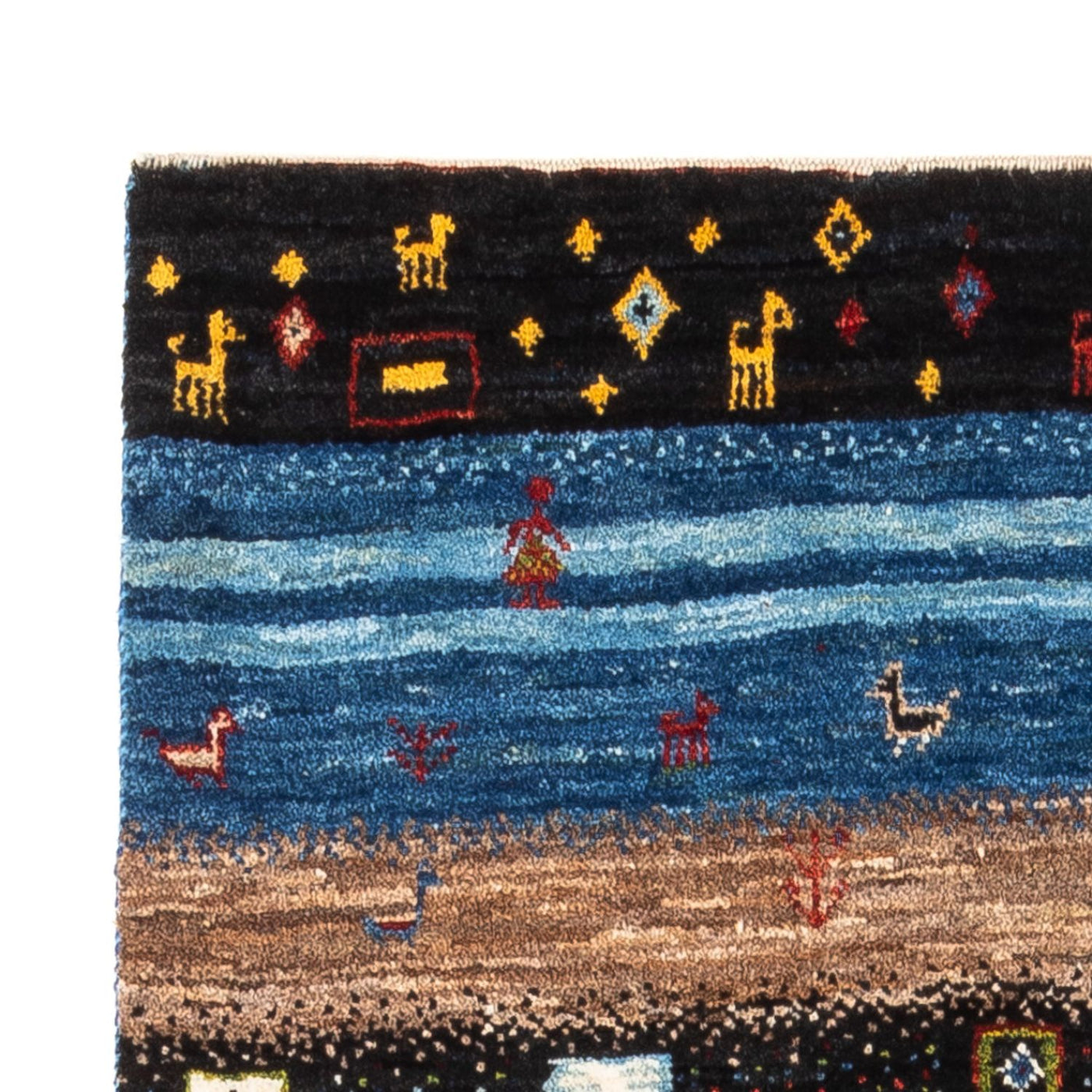 Loribaft Teppich Perser 132x85cm - Orientteppich