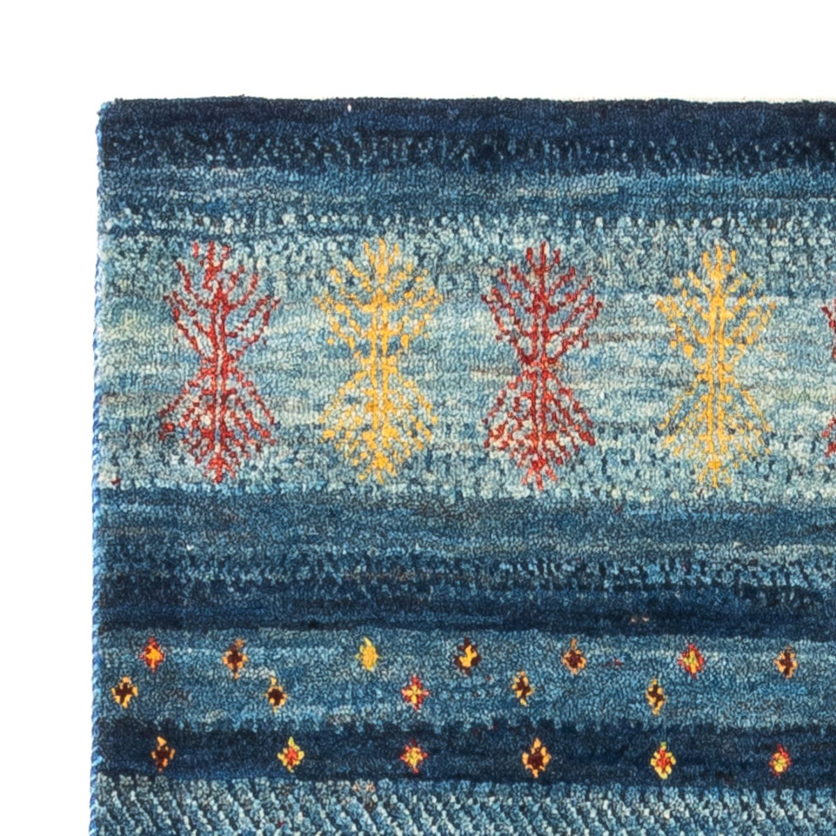 Gabbeh Teppich - Loribaft Perser - Royal - 129 x 84 cm - mehrfarbig