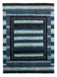 Gabbeh Teppich - Loribaft Perser - Royal - 204 x 149 cm - blau