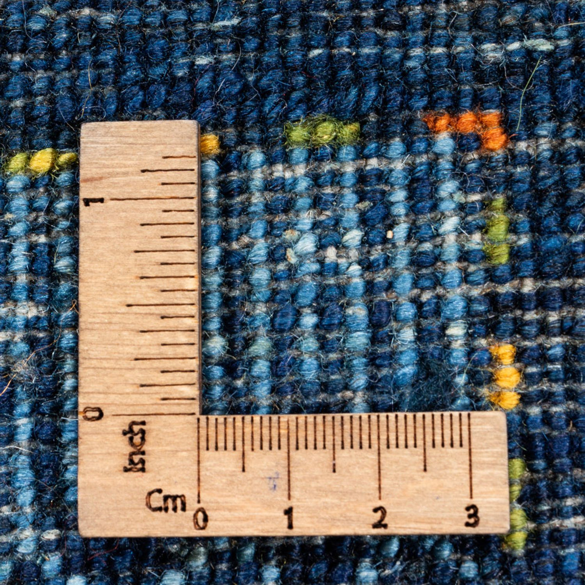 Gabbeh Teppich - Loribaft Perser - 207 x 157 cm - blau