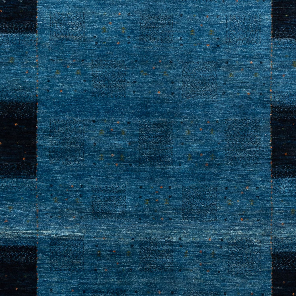 Gabbeh Teppich - Loribaft Perser - 209 x 152 cm - blau