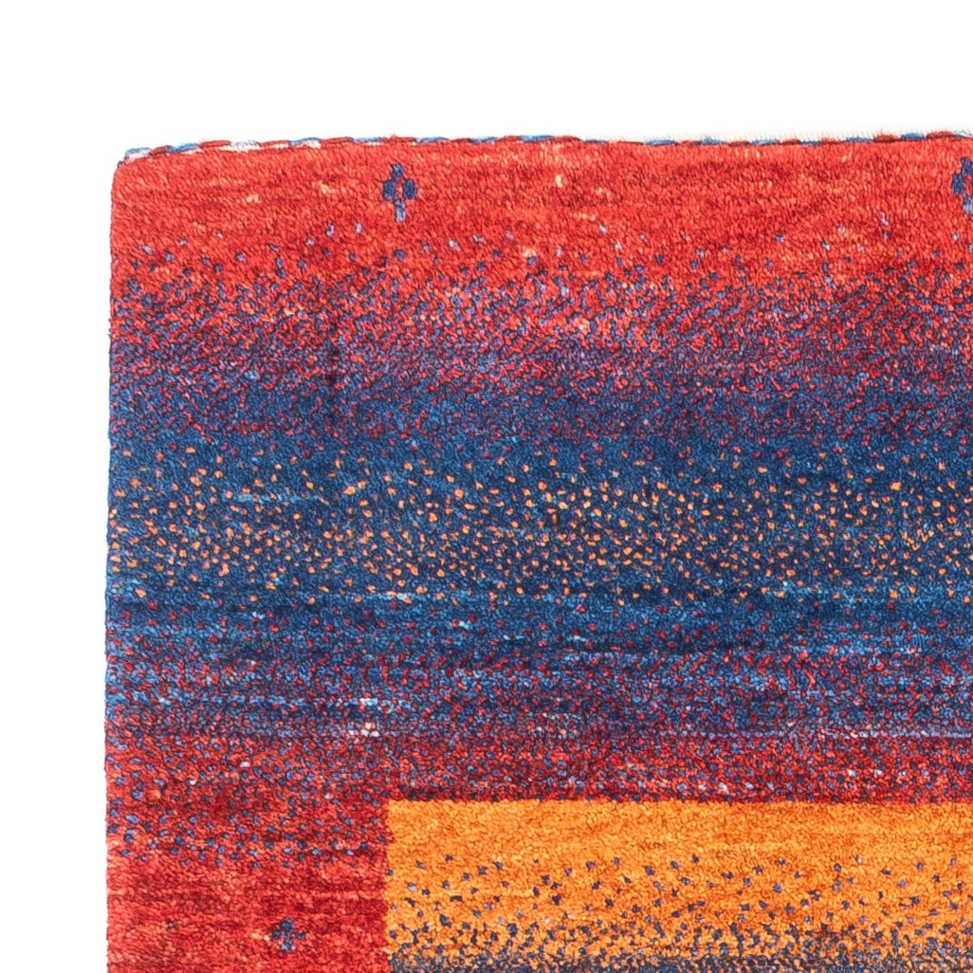 Gabbeh Teppich - Loribaft Perser - 123 x 81 cm - mehrfarbig