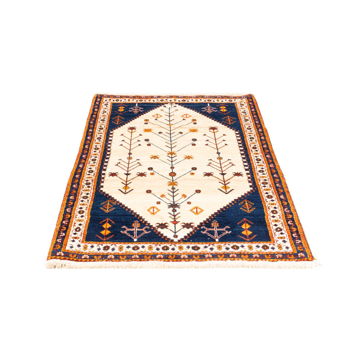 Gabbeh Teppich - Perser - 160 x 87 cm - beige