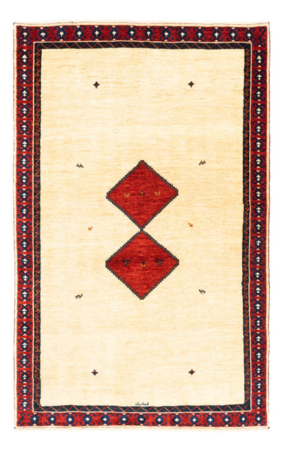 Gabbeh Persisch Teppich 140x210cm - Perserteppich Wollteppich