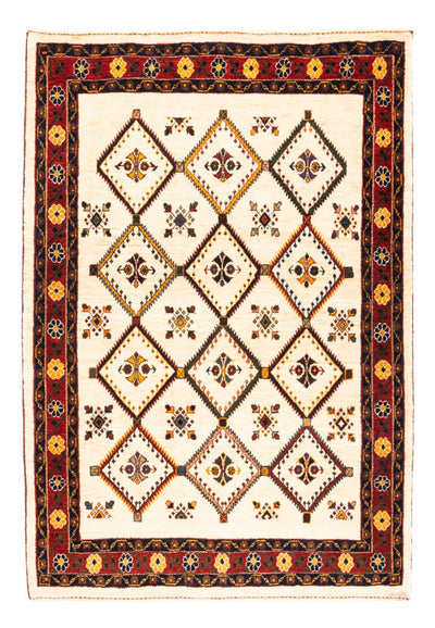 Gabbeh Persisch Teppich 114x155cm - Perserteppich Wollteppich