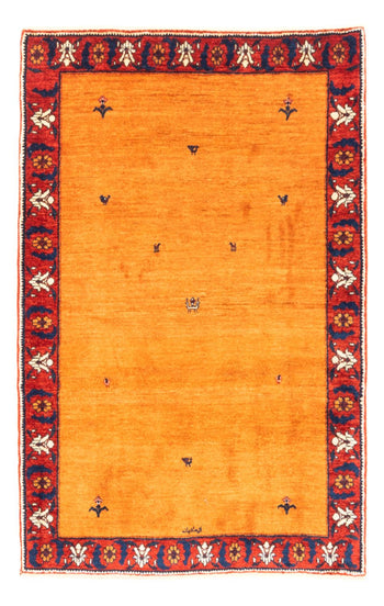 Gabbeh Teppich - Perser - 162 x 107 cm - gold