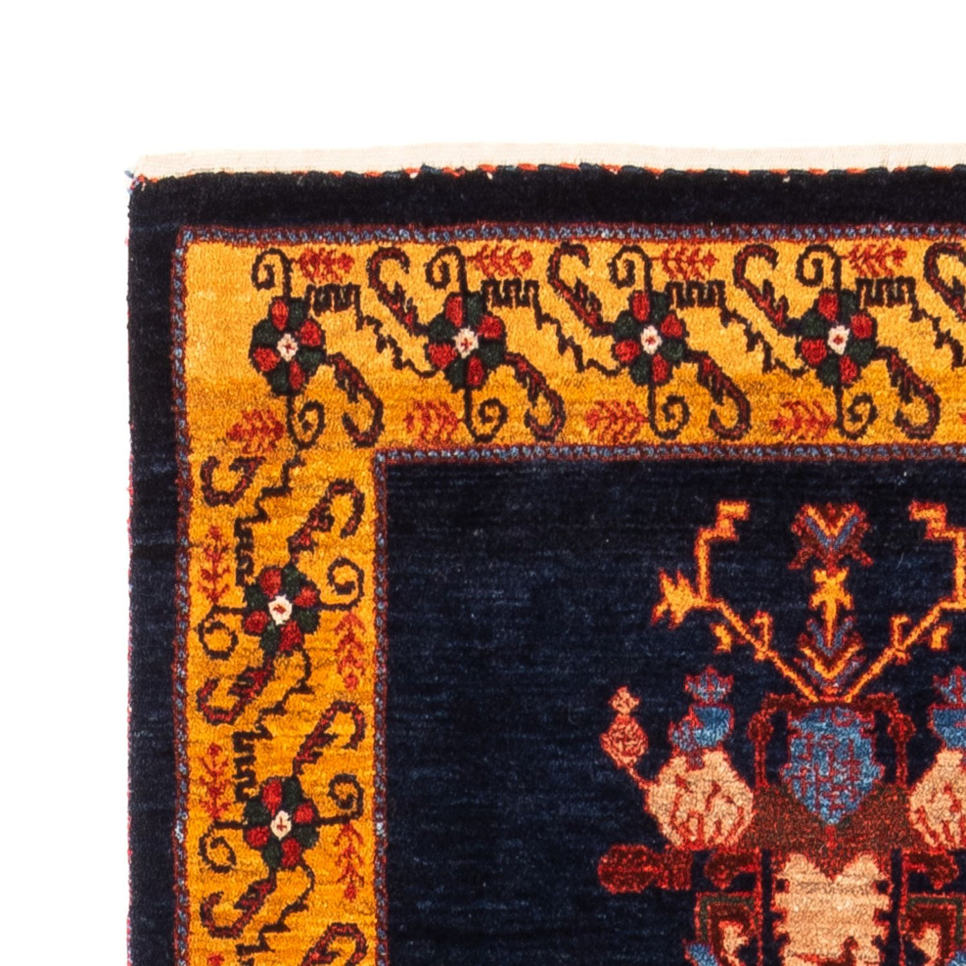 Gabbeh Persisch Teppich 253x84cm - Perserteppich Wollteppich