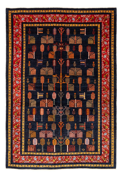 Gabbeh Persisch Teppich 170x240cm - Perserteppich Wollteppich