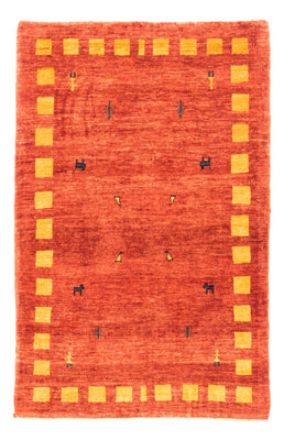 Gabbeh Teppich - Perser - 150 x 103 cm - terrakotta
