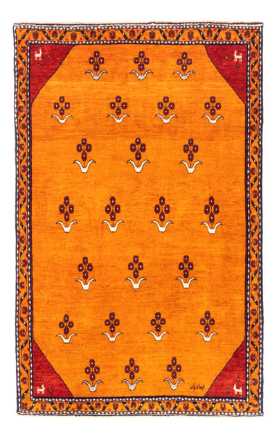 Gabbeh Persisch Teppich 104x155cm - Perserteppich Wollteppich