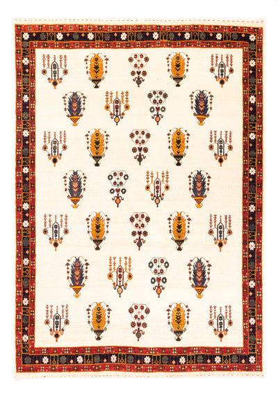 Gabbeh Persisch Teppich 152x215cm - Perserteppich Wollteppich