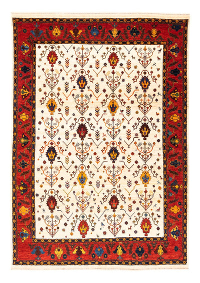 Gabbeh Persisch Teppich 155x212cm - Perserteppich Wollteppich