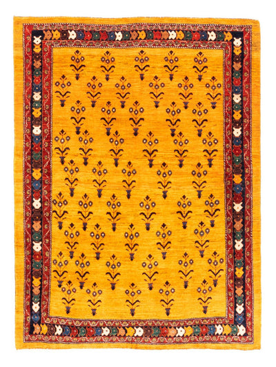 Gabbeh Persisch Teppich 149x198cm - Perserteppich Wollteppich