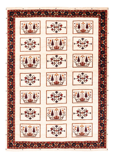 Gabbeh Persisch Teppich 154x210cm - Perserteppich Wollteppich