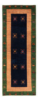 Gabbeh Persisch Teppich 202x82cm - Perserteppich Wollteppich