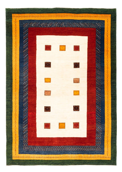 Gabbeh Persisch Teppich 174x243cm - Perserteppich Wollteppich
