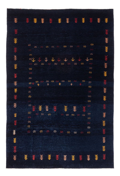 Gabbeh Persisch Teppich 125x177cm - Perserteppich Wollteppich