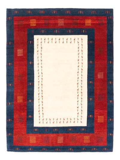 Gabbeh Persisch Teppich 155x202cm - Perserteppich Wollteppich