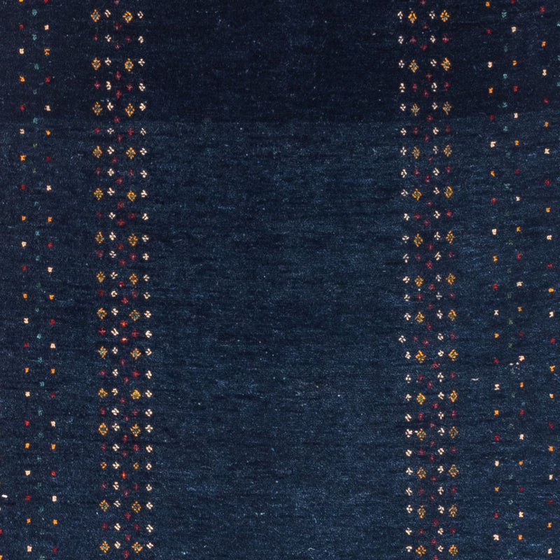 Läufer Gabbeh - Perser - 245 x 83 cm - dunkelblau