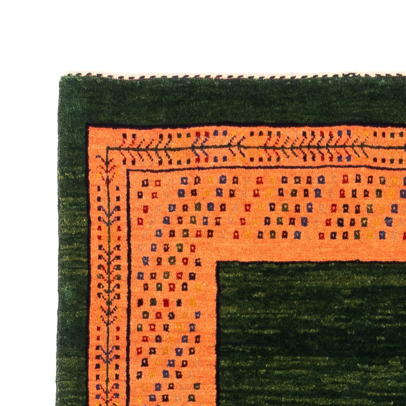 Gabbeh Persisch Teppich 232x85cm - Perserteppich Wollteppich