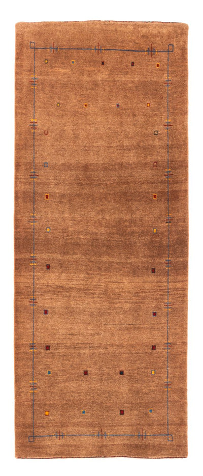 Gabbeh Persisch Teppich 90x213cm - Perserteppich Wollteppich