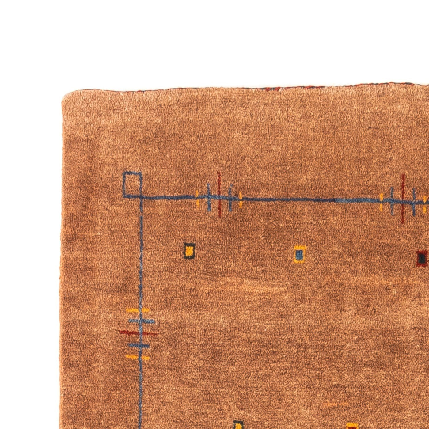 Gabbeh Persisch Teppich 213x90cm - Perserteppich Wollteppich
