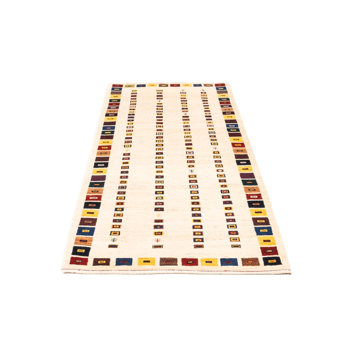 Läufer Gabbeh - Perser - 195 x 81 cm - creme