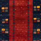Läufer Gabbeh - Perser - 214 x 80 cm - rot