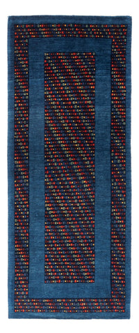 Läufer Gabbeh - Perser - 196 x 82 cm - blau