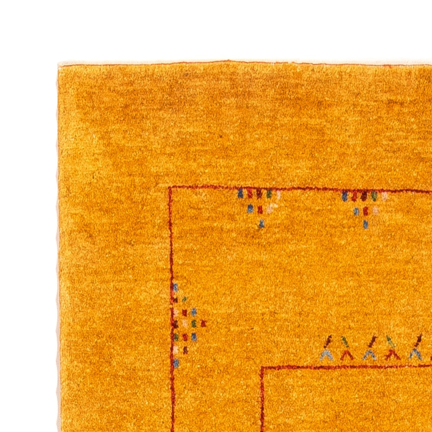 Gabbeh Persisch Teppich 204x84cm - Perserteppich Wollteppich