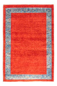 Gabbeh Teppich - Perser - 145 x 99 cm - rot
