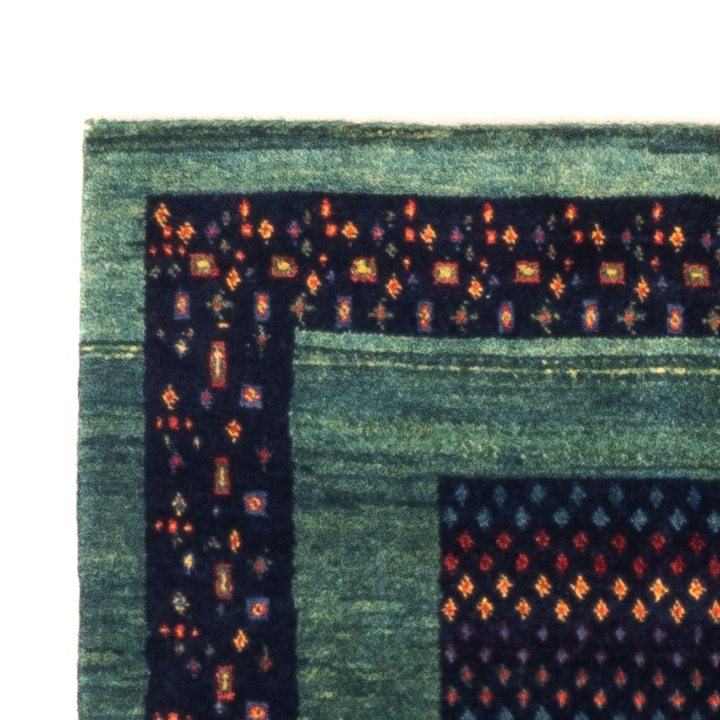 Gabbeh Persisch Teppich 127x82cm - Perserteppich Wollteppich
