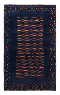 Gabbeh Teppich - Perser - 128 x 82 cm - dunkelblau