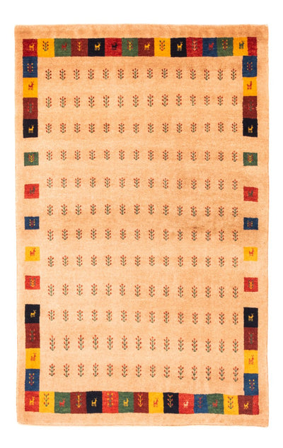 Gabbeh Persisch Teppich 107x155cm - Perserteppich Wollteppich