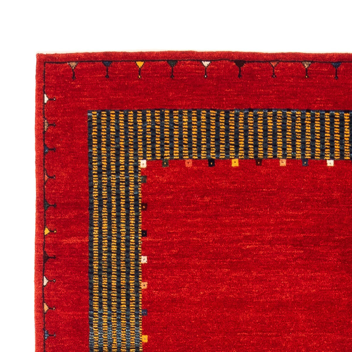 Gabbeh Teppich - Perser - 185 x 122 cm - rot