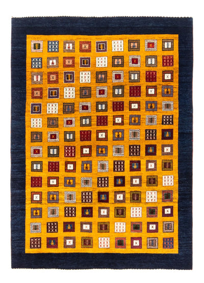 Gabbeh Persisch Teppich 150x195cm - Perserteppich Wollteppich