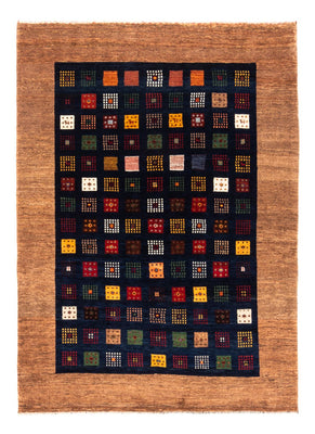 Gabbeh Teppich - Perser - 200 x 150 cm - dunkelblau