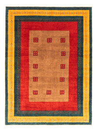 Gabbeh Teppich - Perser - 197 x 155 cm - mehrfarbig