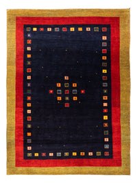 Gabbeh Teppich - Perser - 216 x 158 cm - dunkelblau