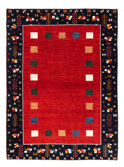 Gabbeh Persisch Teppich 126x172cm - Perserteppich Wollteppich