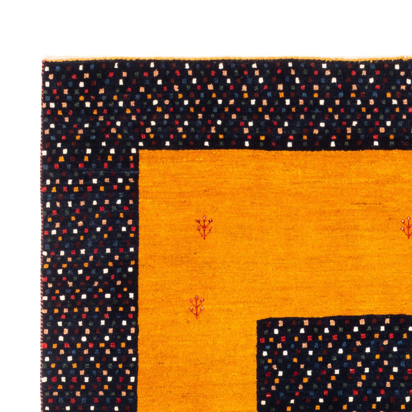 Gabbeh Persisch Teppich 180x132cm - Perserteppich Wollteppich