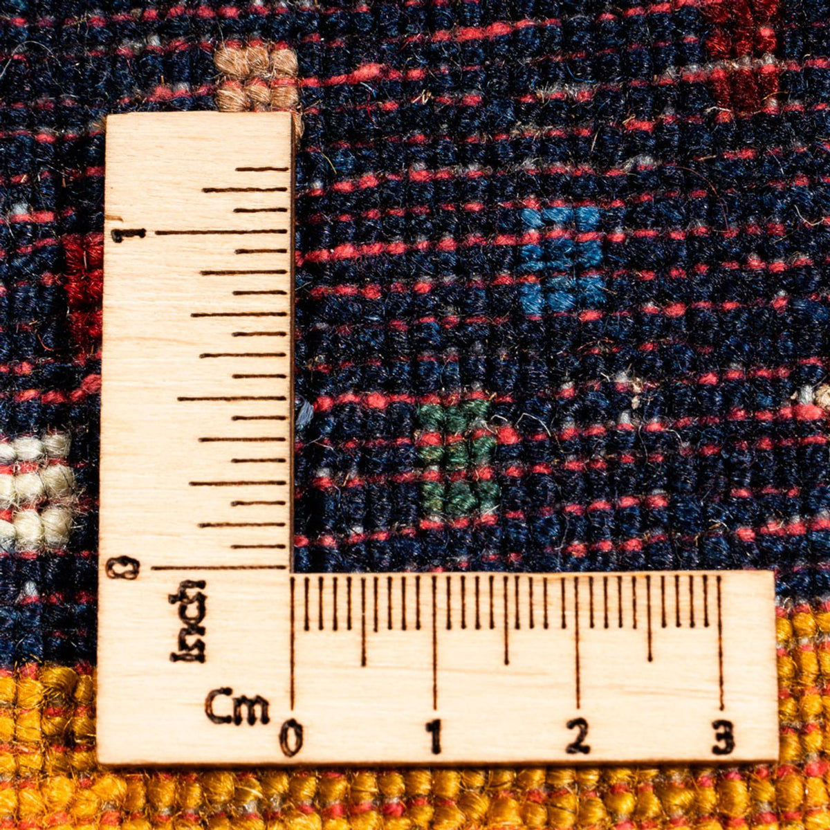 Gabbeh Teppich - Perser - 180 x 132 cm - gold