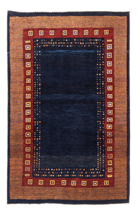 Gabbeh Teppich - Perser - 150 x 100 cm - blau
