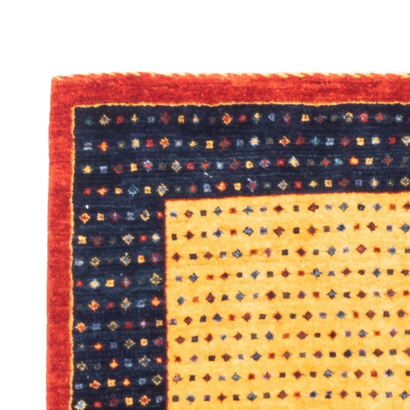 Gabbeh Persisch Teppich 129x80cm - Perserteppich Wollteppich
