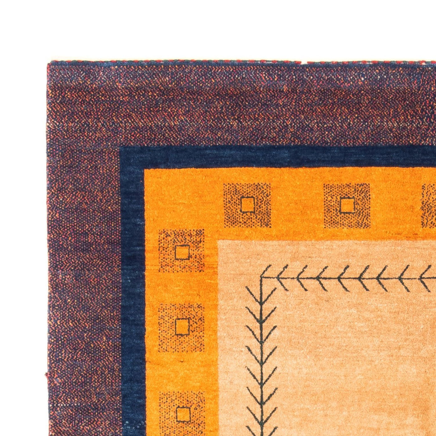 Gabbeh Persisch Teppich 200x153cm - Perserteppich Wollteppich